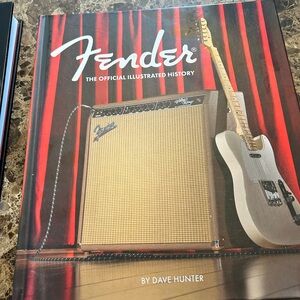 Fender Illustrated History Hardcover Book